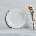 Abney & Croft White 8" Coupe Side Plate